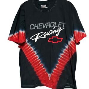 Gildan Activewear Heavy Weight Cotton Men's Chevrolet Racing T-Shirt‎ Size XL